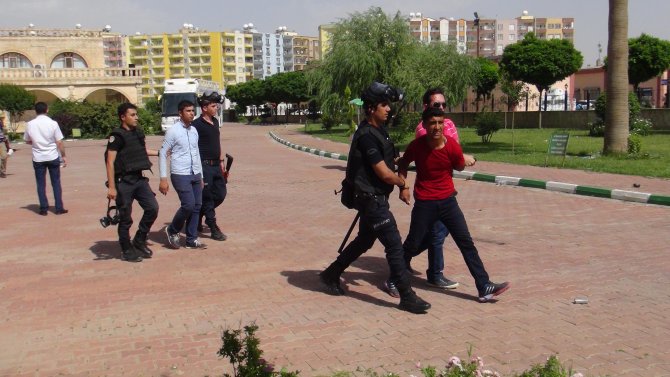 Mardin'de HDP mitingine polis müdahalesi