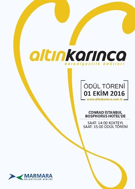 Altın Karınca Belediyecilik Ödülleri sahiplerini bulacak