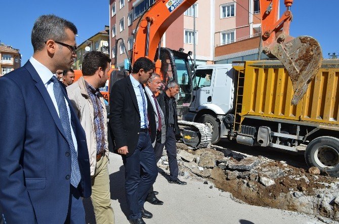 MASKİ Genel Müdürü Dr. Özgür Özdemir’den Doğanşehir’e ziyaret