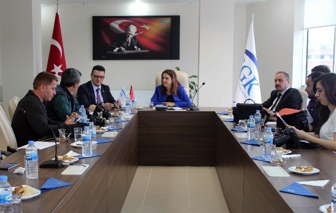 SGK Tekirdağ İl Müdürü Alan, Basın Mensuplarıyla Bir Araya Geldi