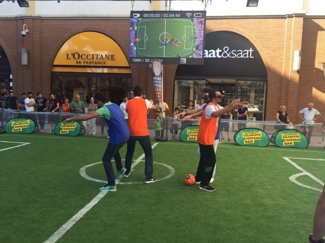 "Dijital Futbol Turnuvası" renkli görüntülere sahne oldu