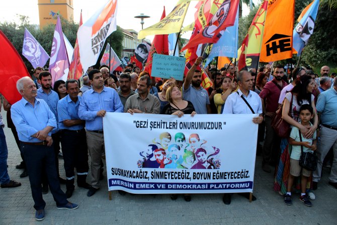 Mersin’de Gezi Parkı yürüyüşüne polis izin vermedi