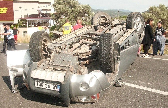 Milas’ta Trafik Kazası 7 Yaralı