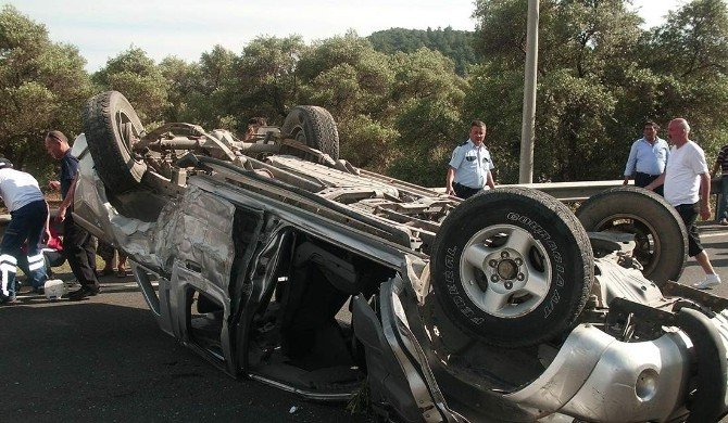 Milas’ta Trafik Kazası 7 Yaralı