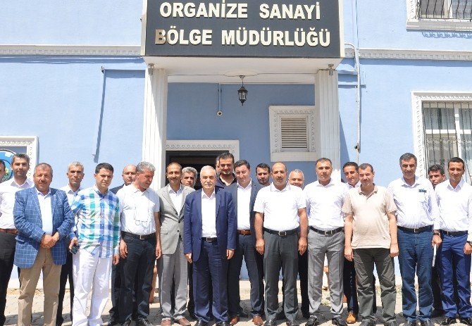 Milletvekili Ahmet Eşref Fakıbaba OSB’yi ziyaret etti