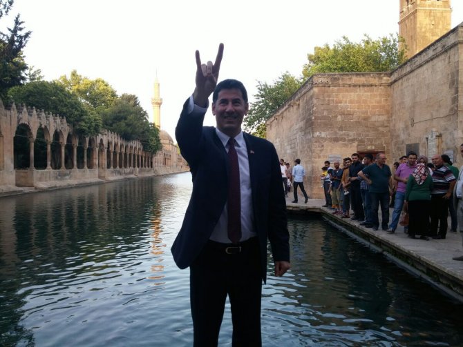 MHP Genel Başkan adayı Sinan Oğan Şanlıurfa’da