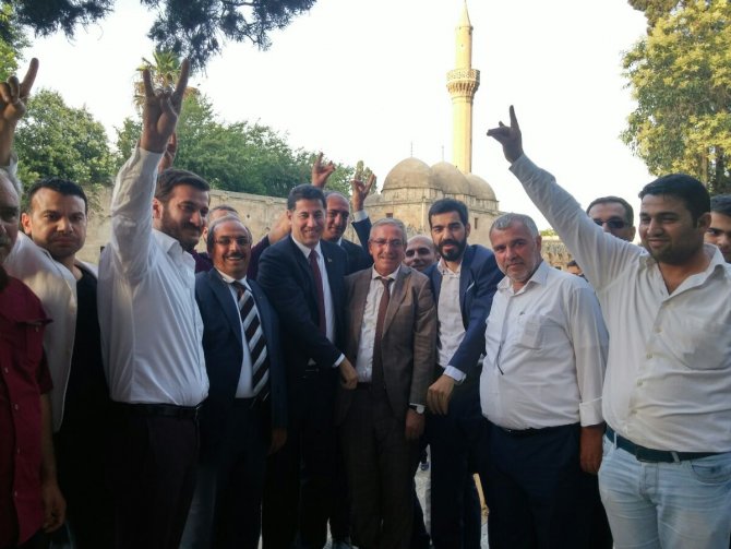 MHP Genel Başkan adayı Sinan Oğan Şanlıurfa’da