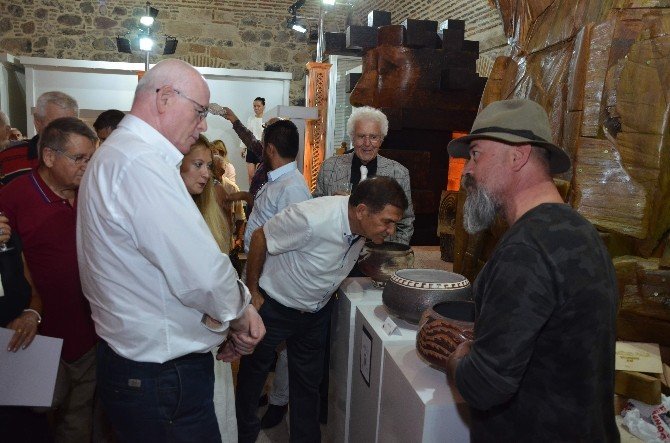 2’nci Uluslarası Eskişehir Odunpazarı Seramik Pişirim Teknikleri Çalıştayı sergisi açıldı