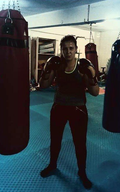 Ortacalı Burcu Nur, kick boksta Türkiye üçüncüsü oldu