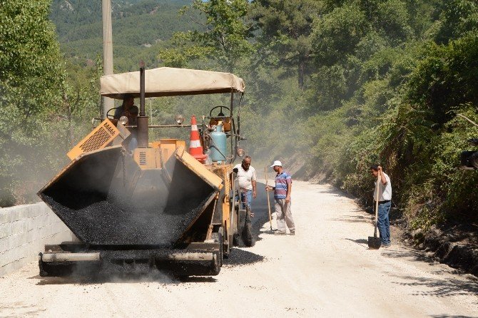 Karaçay Piknik Alanı Yolları Asfaltlanıyor