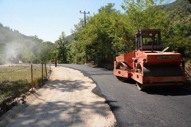 Karaçay Piknik Alanı Yolları Asfaltlanıyor