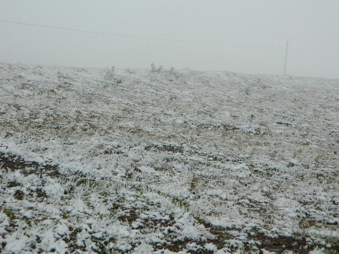 Posof’a mevsimin ilk karı yağdı