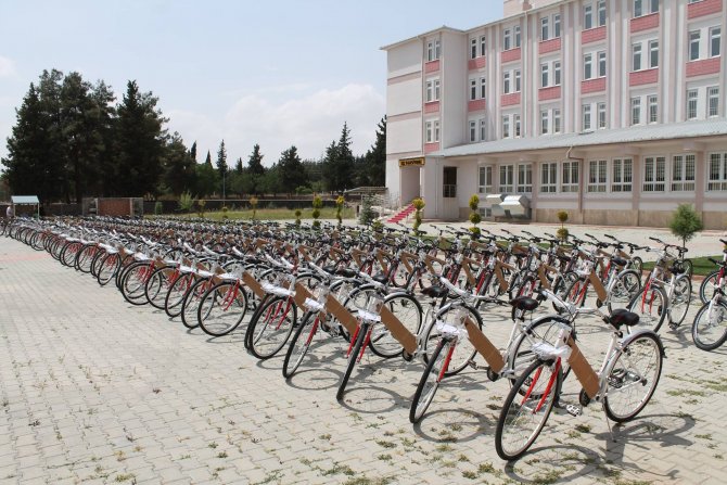 Kilis’te 177 adet bisiklet dağıtıldı