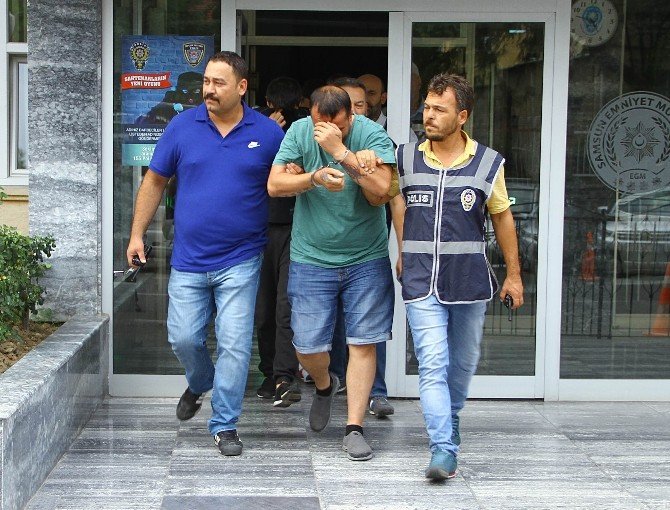 Samsun’da zorla fuhuş yaptırma iddiasına 5 gözaltı
