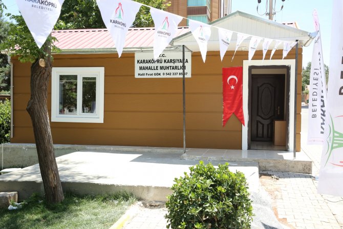 Karşıyaka Mahallesi Muhtar Evi hizmete açıldı