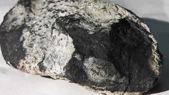 Göktaşı bulduğunu iddia etti