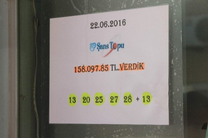 Şans Topu’nda Büyük İkramiye Eskişehir’e De İsabet Etti