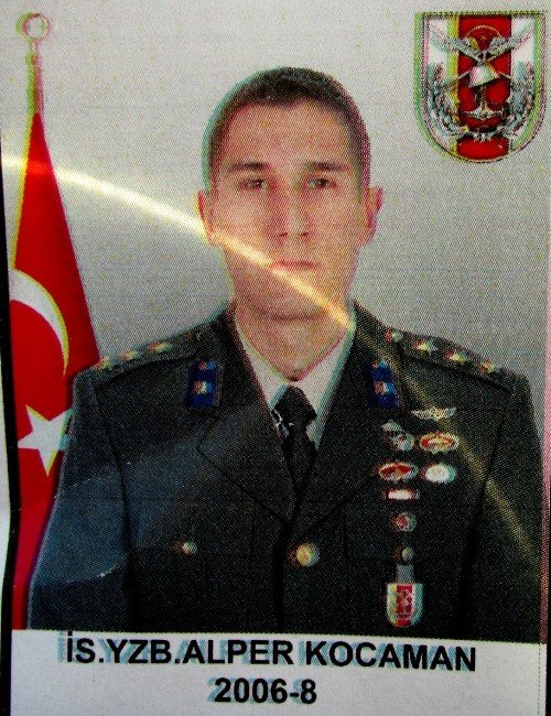 Şehit Yüzbaşı Alper Kocaman’ın cenazesi memleketine uğurlandı