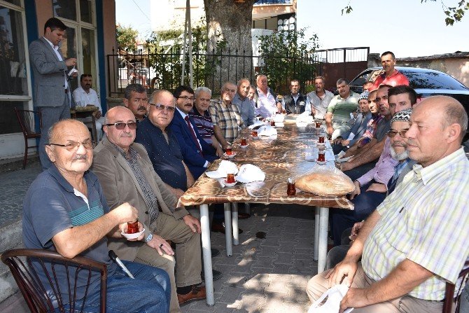 Başkan Çelik Karaoğlanlı’daki çalışmaları inceledi