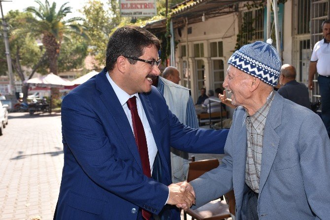 Başkan Çelik Karaoğlanlı’daki çalışmaları inceledi
