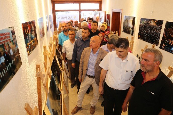 Karaman’da “15 Temmuz Milli İradenin Yükselişi” fotoğraf sergisi açıldı