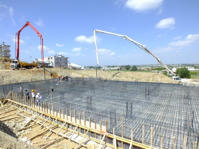 Serik İmam Hatip Lisesi İnşaatı Devam Ediyor