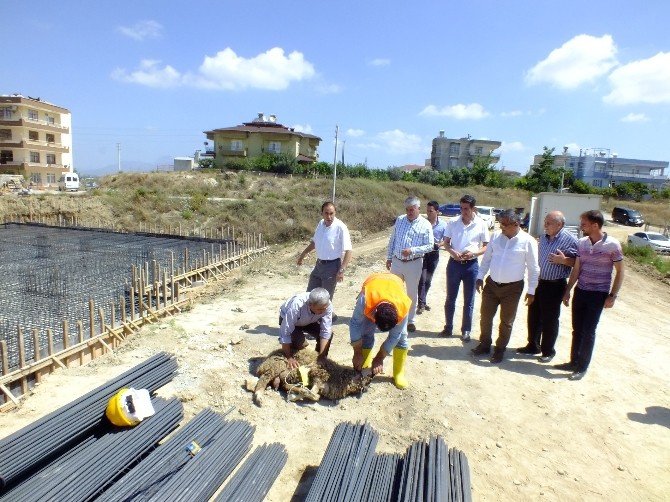 Serik İmam Hatip Lisesi İnşaatı Devam Ediyor