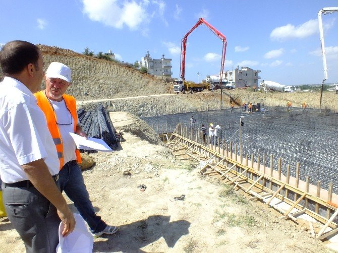 Serik İmam Hatip Lisesi İnşaatı Devam Ediyor