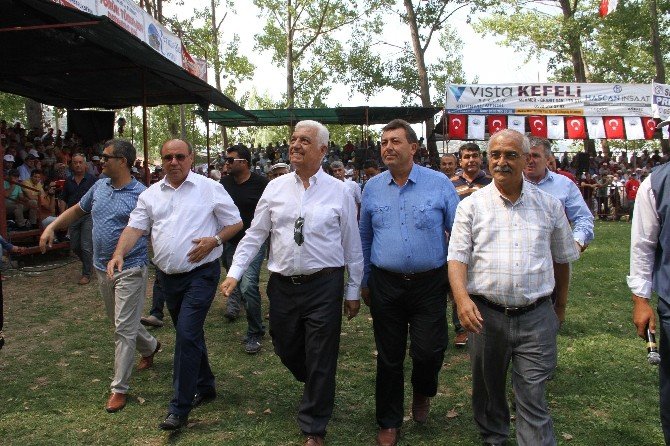 Balaban kardeşler Seydikemer güreşlerine damga vurdu