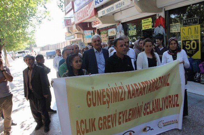 HDP ve DBP’nin basın açıklamasına 20 kişi katıldı