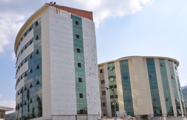 Simav Devlet Hastane inşaatında sona gelindi