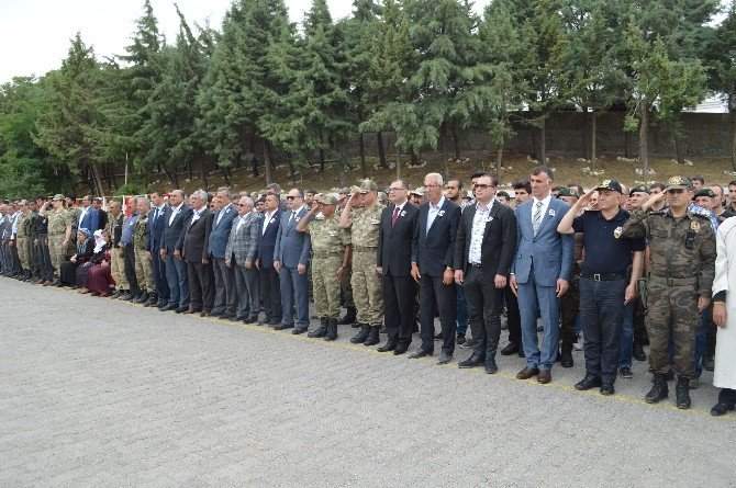 Şırnak’ta Şehit Korucu İçin Tören Düzenlendi