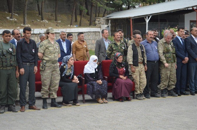Şırnak’ta Şehit Korucu İçin Tören Düzenlendi