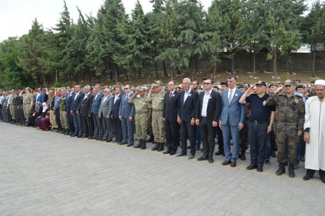 Şırnak’ta şehit korucu için tören düzenlendi