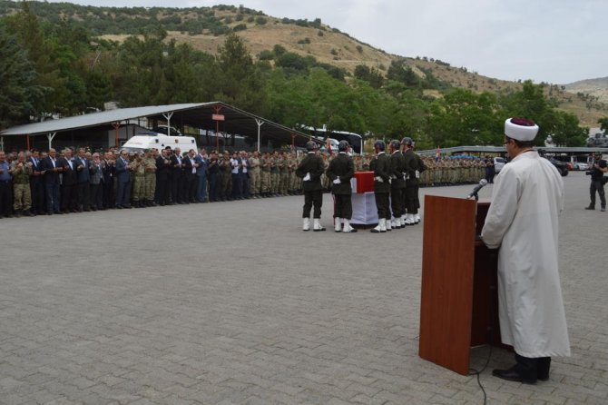 Şırnak’ta şehit korucu için tören düzenlendi