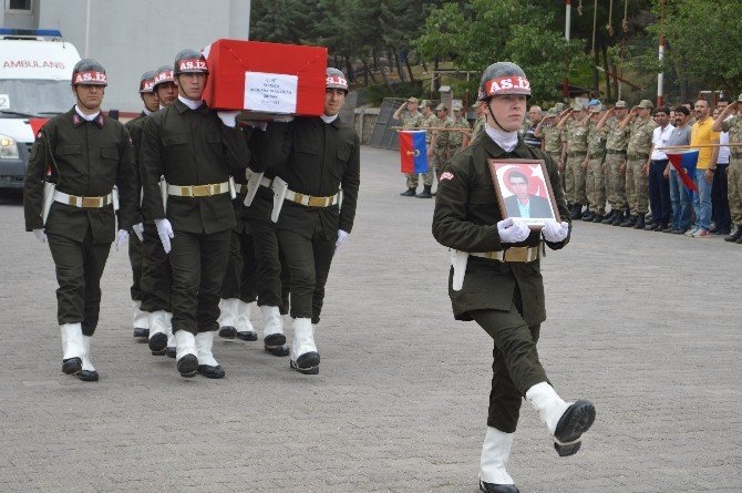 Şırnak’ta Şehit Korucu İçin Tören Düzenlendi