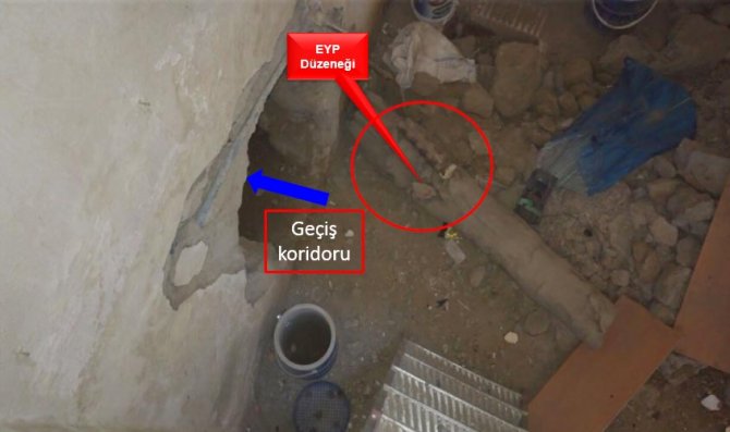 Şırnak’ta teröristlerin açtığı tünellerde çok sayıda silah ele geçirildi