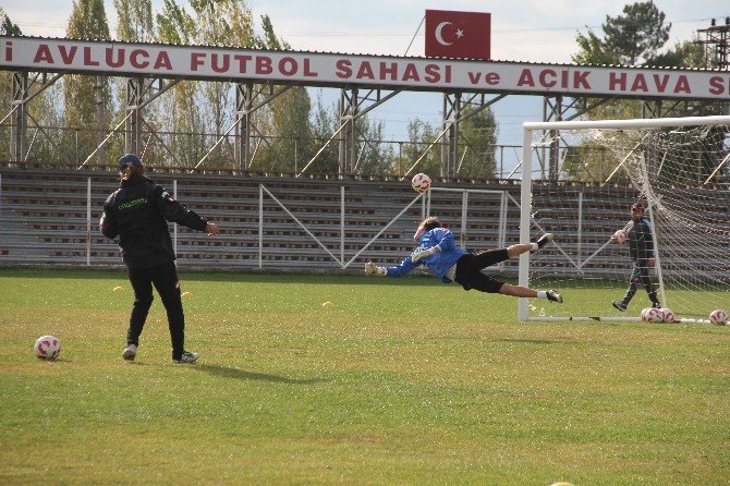 Çorum Belediyespor, Tarbzonspor maçı hazırlıklarını tamamladı