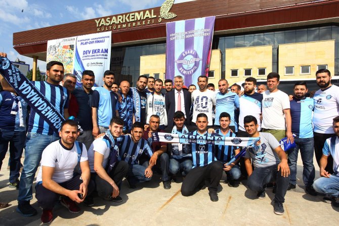 Süper Lig heyecanıyla 18 bin Adana Demirsporlu, Konya yolunda