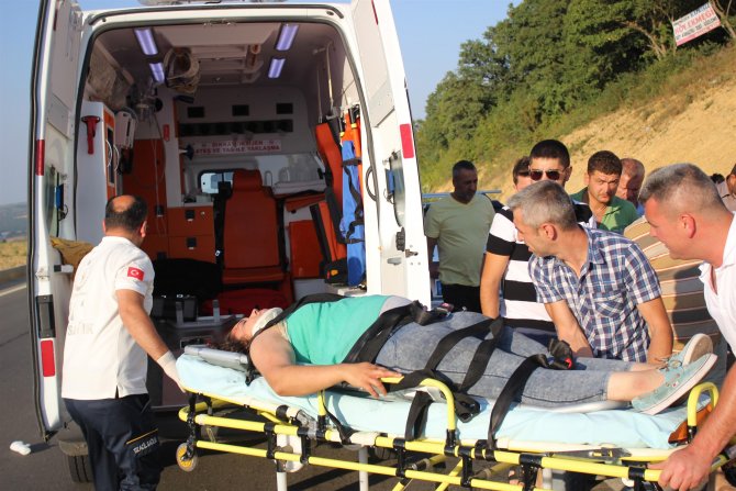 Malkara'da trafik kazası: 8 yaralı