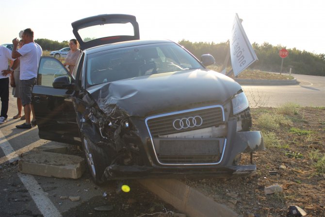 Malkara'da trafik kazası: 8 yaralı