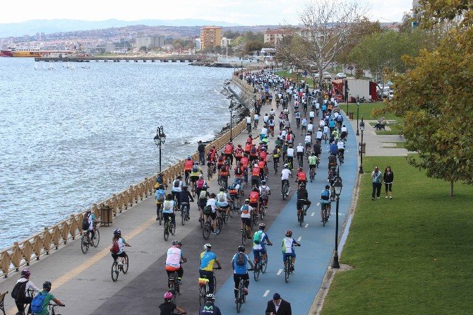 Binlerce bisikletçi ’Rodosto Bike’de buluştu