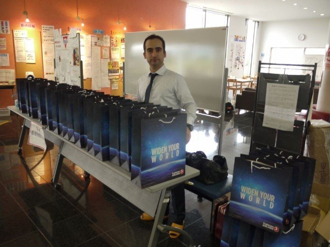 Zonguldaklı iş adamı Japon depremzedeleri yalnız bırakmadı