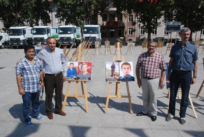 Tokat’ta 15 Temmuz Milli Direniş fotoğraf ve karikatür sergisi