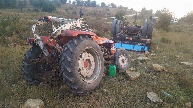 Kastamonu’da traktör kazası: 1 yaralı