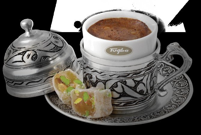 Turistlere 40 yıllık hatıra sahip Türk kahvesi ikramı