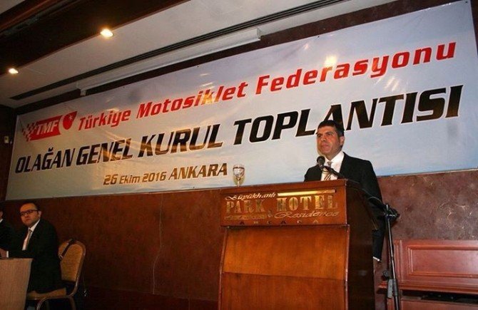 Türkiye Motosiklet Federasyonunda Bekir Yunus Uçar tekrardan başkan