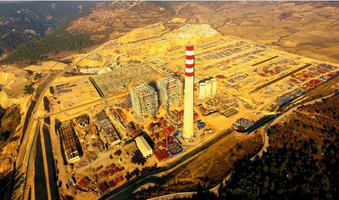 Son teknoloji ile kurulan Kolin Termik Santrali’nde çalışmalar sürüyor