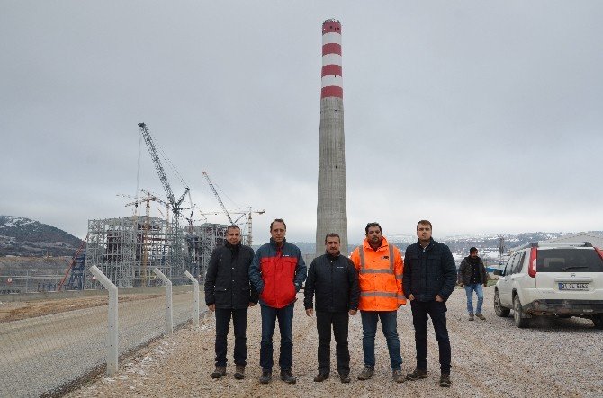 Son teknoloji ile kurulan Kolin Termik Santrali’nde çalışmalar sürüyor