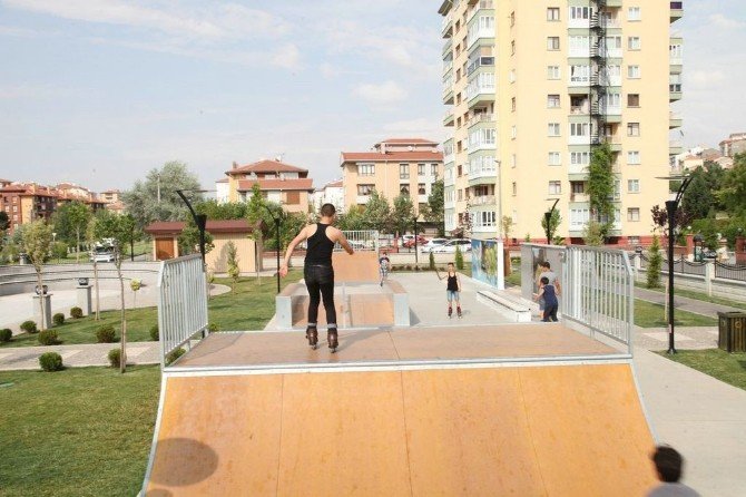 Uğur Mumcu Parkı’na ilgi yoğun